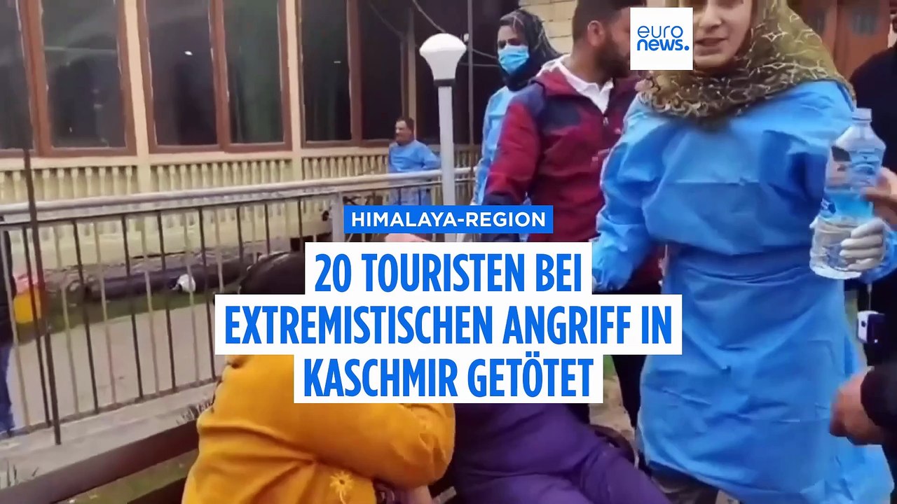 Extremistischer Angriff auf Touristen: Mindestens 26 Tote in Kaschmir