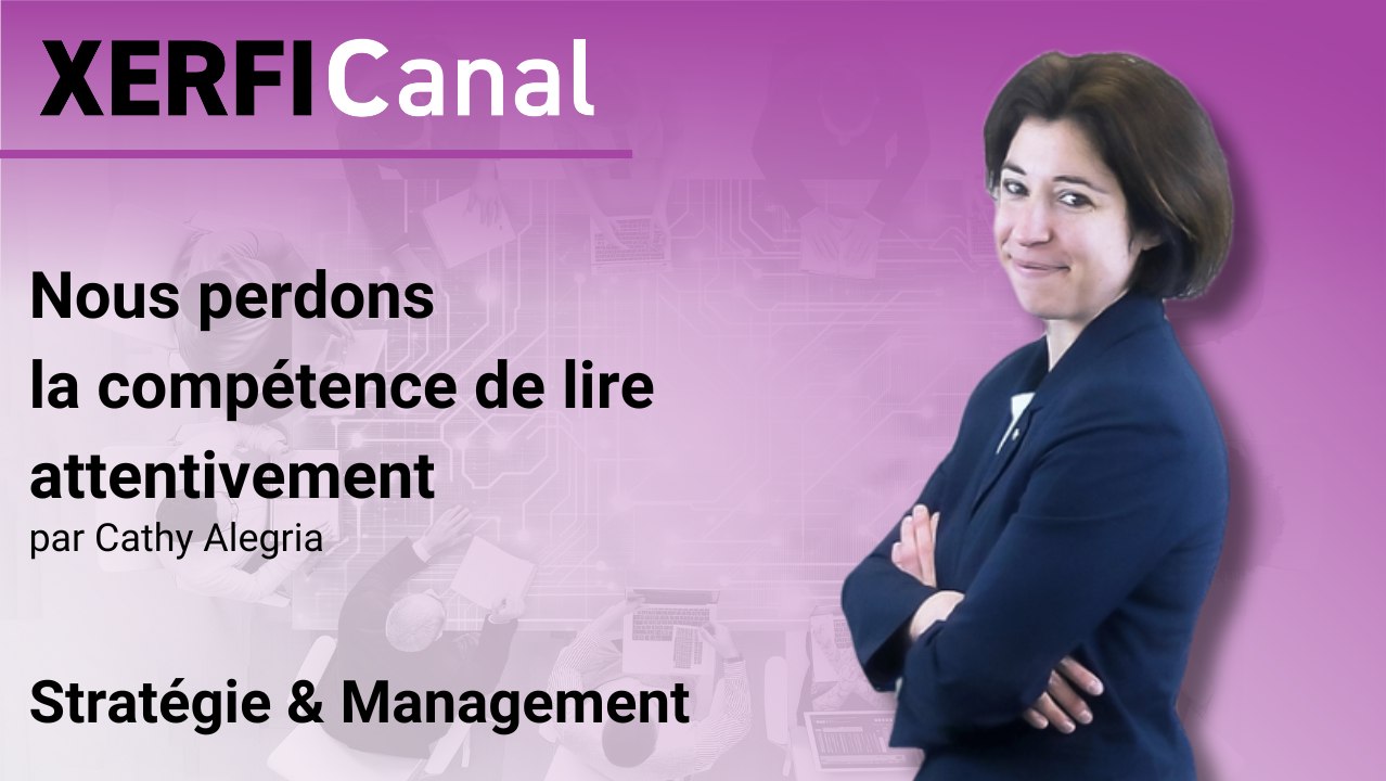 Nous perdons la compétence de lire attentivement [Cathy Alegria]