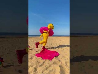 Pikachu Covered Her in Sand! Oh No, Her Revenge Will Be Fierce! 🏖️ #prank