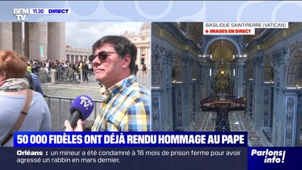 Mort du pape: 50.000 fidèles ont déjà rendu hommage au souverain pontife