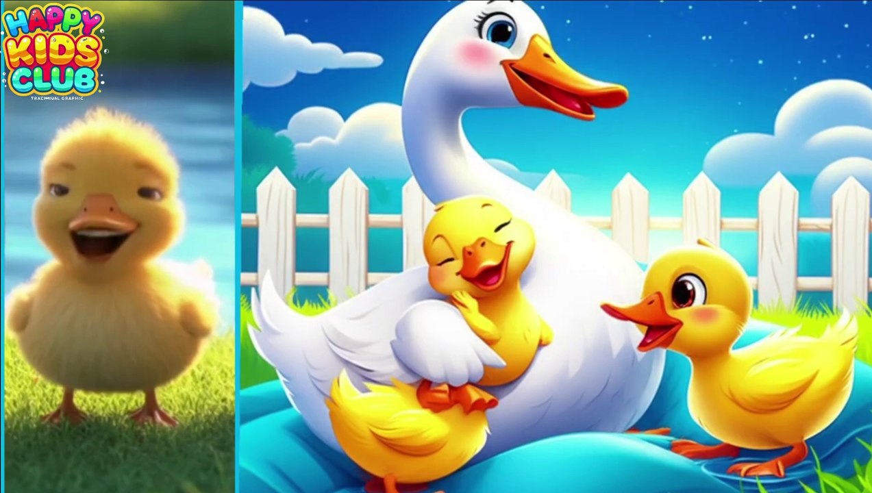 kids song 'Would you like to dance with the ducks.'