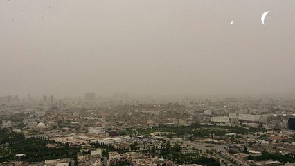 موجة غبار تجتاح أربيل