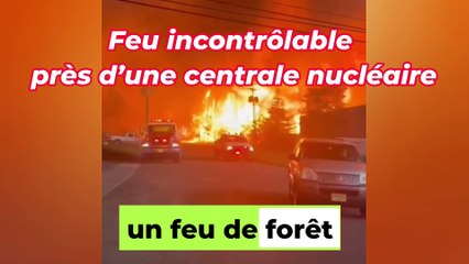 ⚠️ Feu incontrôlable près d’une centrale nucléaire incendie new jersey