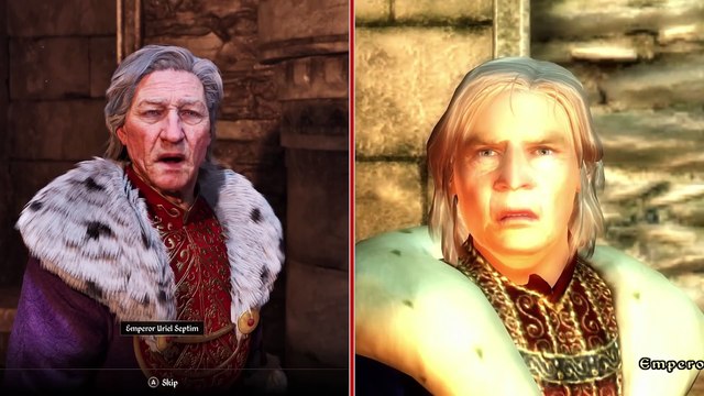 Elder Scrolls Oblivion Remaster vs. Original Graphics Comparison