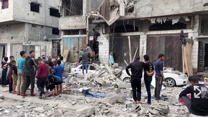 دمار هائل في غزة عقب قصف إسرائيلي