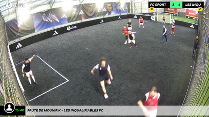 Faute de Mounir K - Les Inqualifiables Fc