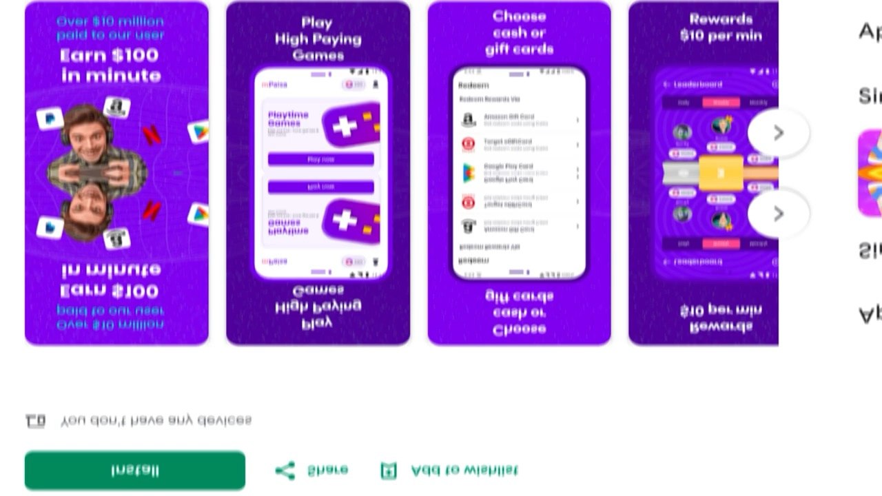 GAMES Android + iOS Trending Apps and Step by Step Guide Make Money Online | James Digital