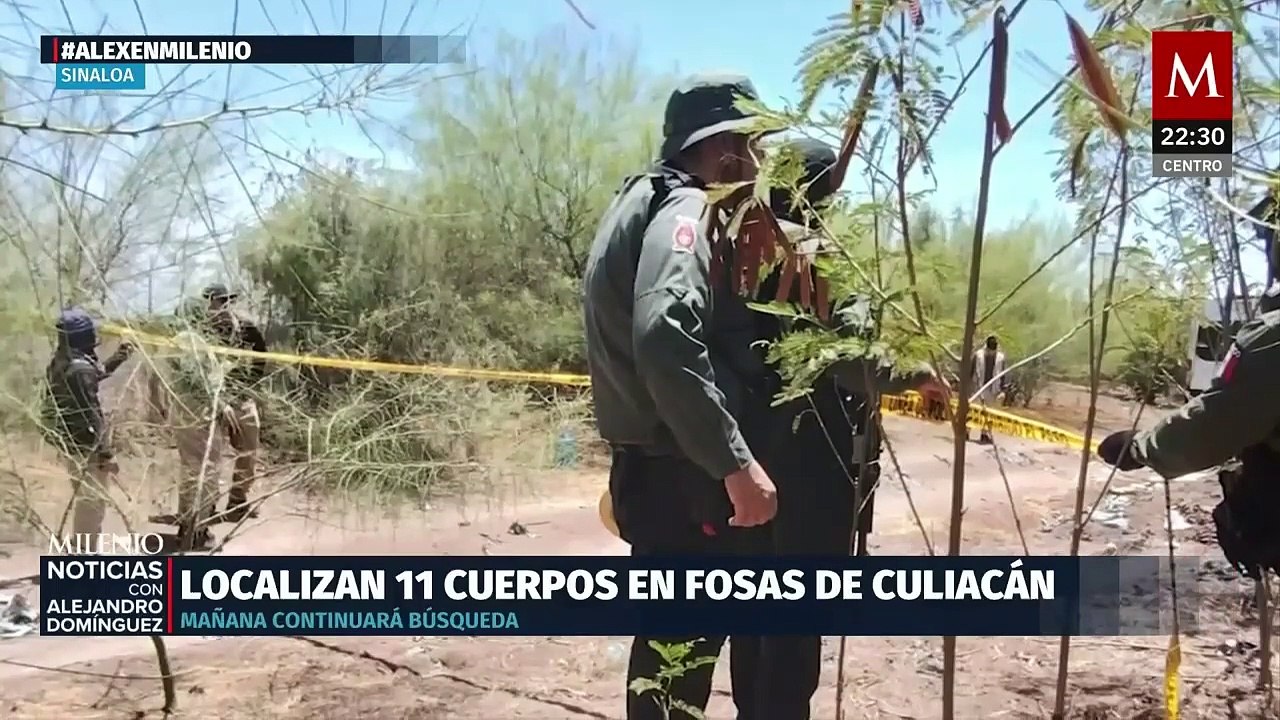 Encuentran 11 cuerpos en fosas clandestinas en Culiacán gracias a colectivo Sabuesos Guerreras