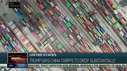 United States | Trump says China tariffs to drop 'substantially'