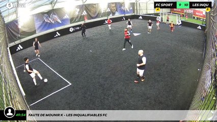 Faute de Mounir K - Les Inqualifiables Fc