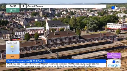23/04/2025 - ici matin par ici Normandie (Seine-Maritime - Eure) en vidéo