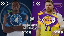 Doncic drops 31 to help Lakers tie series