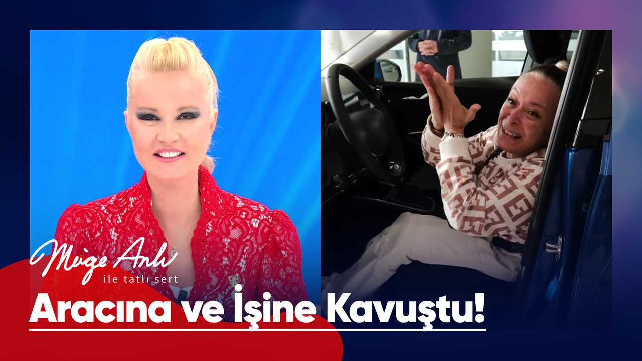 Emine Adal'ın aracı kullanacağı şekilde hazır hale getirildi! - Müge Anlı ile Tatlı Sert 23 Nisan 2025
