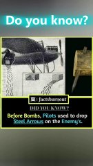 Before Bombs: Pilots Dropped Steel Arrows From the Sky! ✈️⚔️