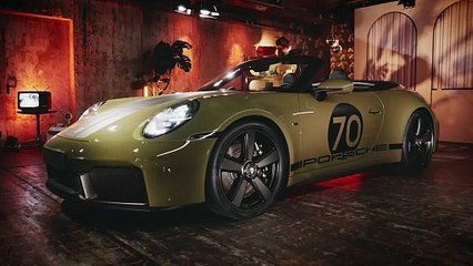 Porsche 911 Spirit 70: un cabrio muy exclusivo y con encanto setentero