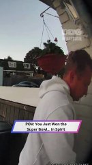 Doorbell Cam Catches Dad & Son’s Goofy Game Night Return—Too Funny to Miss!