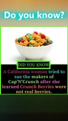 California Woman Tries to Sue Cap’n Crunch Over “Fake” Crunch Berries! 😲🍇