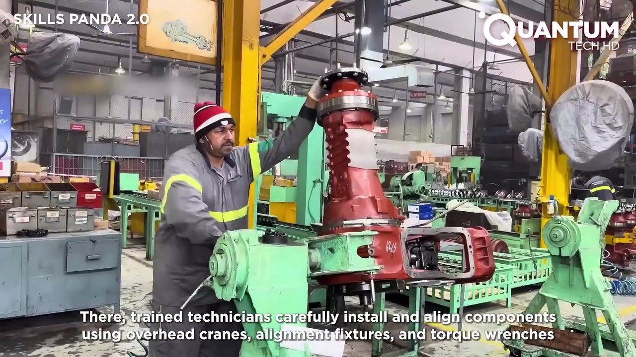 How HUNDREDS of TRACTORS Are Manufactured Every WEEK _ Macy Ferguson by @skillspanda2.0