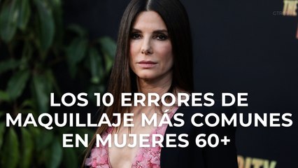 Los 10 errores de maquillaje más comunes en mujeres 60+