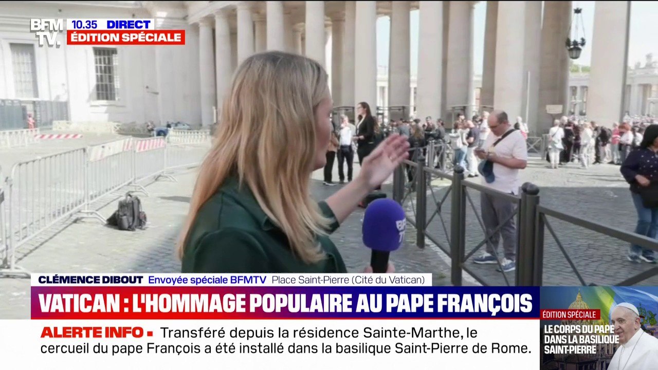Mort du pape François: les portes de la basilique Saint-Pierre ouvriront aux fidèles à 11h