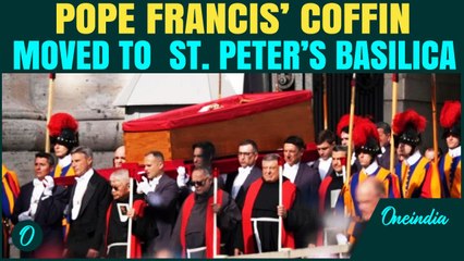 WATCH:Pope Francis’ Final Journey Begins |Vatican Opens Basilica For Public Tribute Before Funeral
