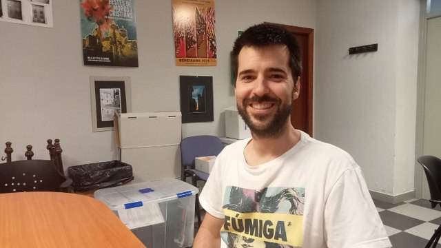 Josep Miquel Conca, pte Comisió de festes de Beneixama en Radio Villena SER