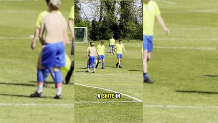 Agresión fecal a un árbitro de fútbol: defecan en su zapatilla y suspende el partido