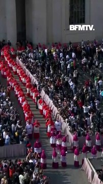 Mort du pape François: le cercueil est arrivé dans la basilique Saint-Pierre de Rome
