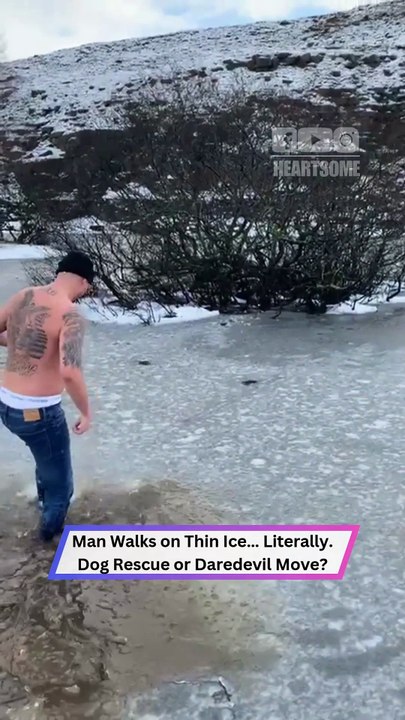 He Risked an Icy Plunge to Save a Dog 🐶❄️ You Won’t Believe This!