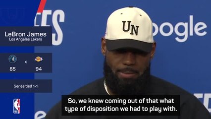 Lakers preparing for 'war' in Minnesota after levelling series