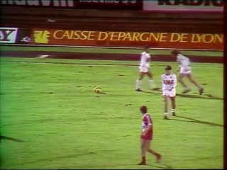 LYON -  MONACO - 1981 - SAISON 1981/1982 -