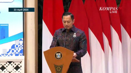 [FULL] Menko AHY Bicara Giant Sea Wall hingga Pengelolaan Sampah di Depan Gubernur Jakarta Pramono