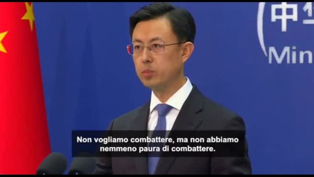 Cina: se Trump vuole accordo su dazi, la smetta con le minacce