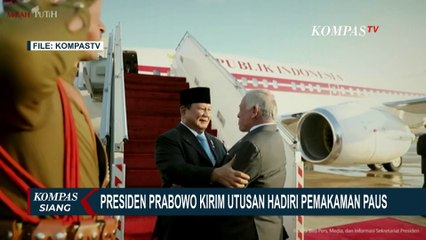 Presiden Prabowo Kirim Utusan untuk Hadiri Pemakaman Paus Fransiskus, Siapa?