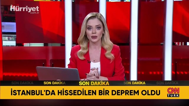 İstanbul Marmara Denizi açıklarında 6.2 büyüklüğünde deprem meydana geldi