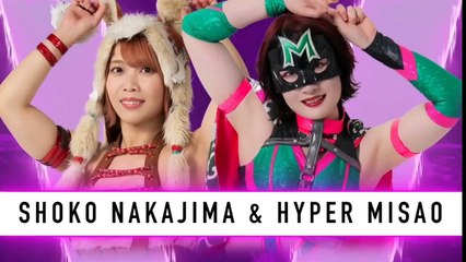 TJPW Live in Las Vegas Princess Tag Team Championship Kyoraku Kyomei vs Wakana Uehara & Yuki Kamifuku
