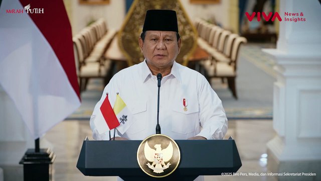 Prabowo Utus Jokowi Hadiri Pemakaman Paus Fransiskus