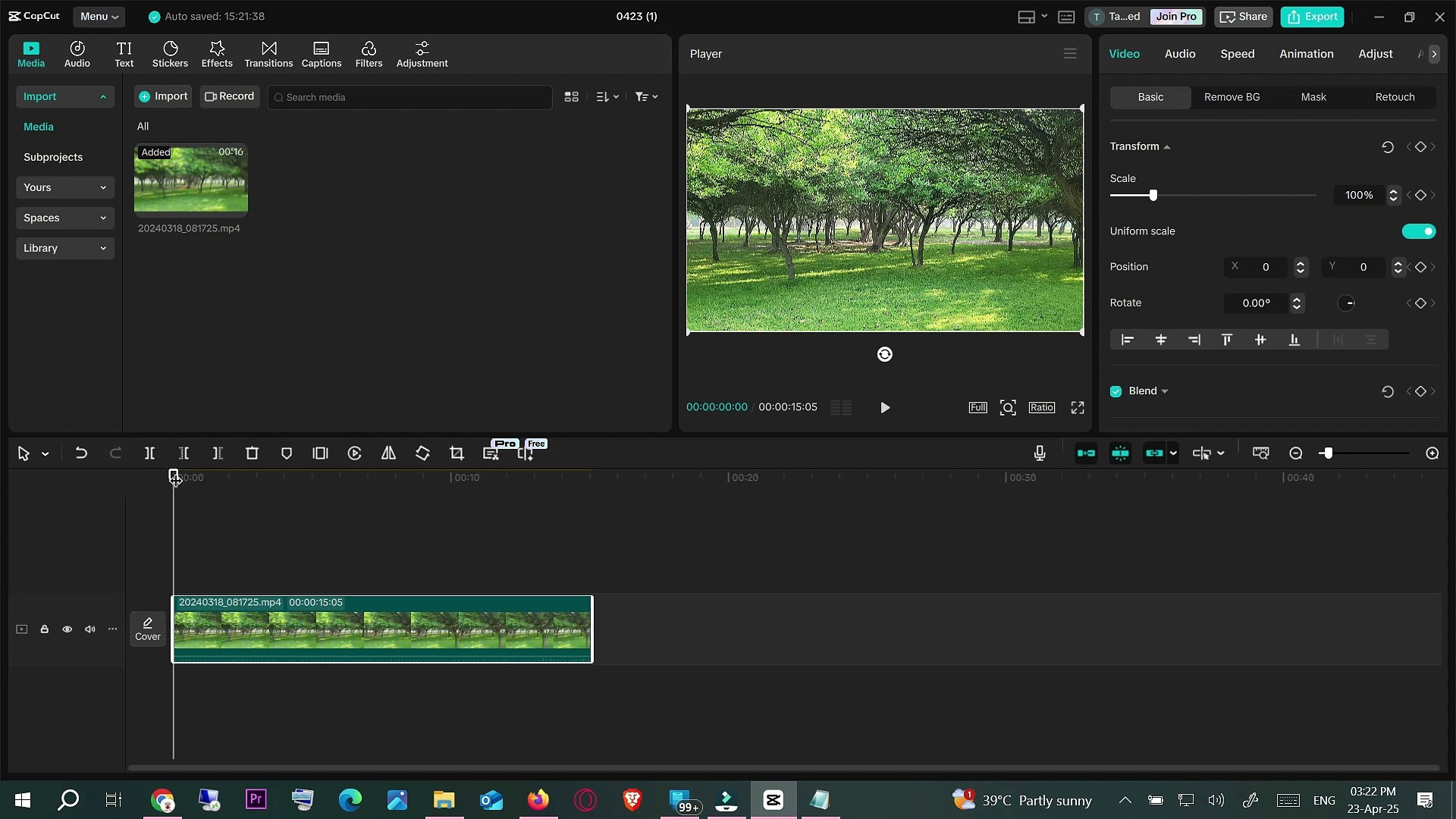 How to Take Screenshot in CapCut PC