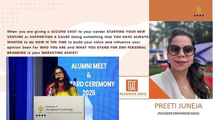 IMT CDL Spark - Alumni Igniting Change Preeti Juneja, Founder Dreamweb Indiack (9)