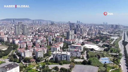 Deprem sonrası İstanbul havadan böyle görüntülendi