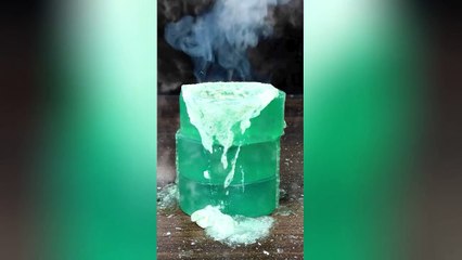 🔥 Blazing 1000°C Red Hot Ball vs Giant Soap Tower! 💥 Crazy Satisfying Science Experiment