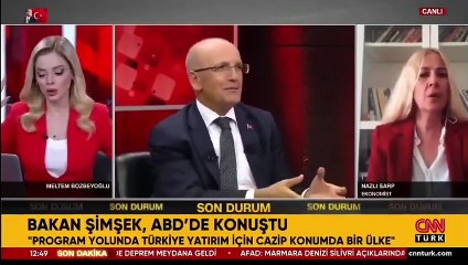 Una presentadora es sorprendida en directo por el terremoto de Estambul