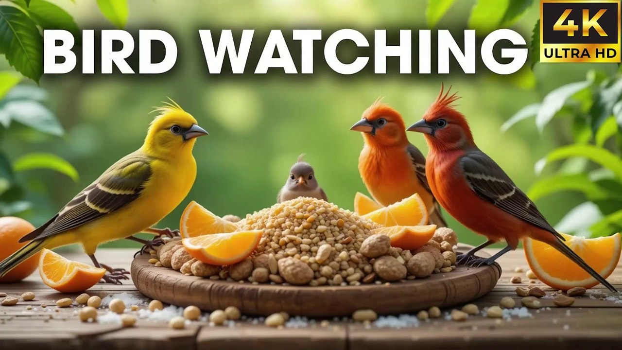 Video for Cats to Watch Bird – Chirping Birds and Natural Forest Sounds - CatTV Central
