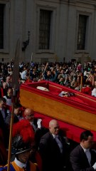 Así ha sido el traslado del féretro del Papa