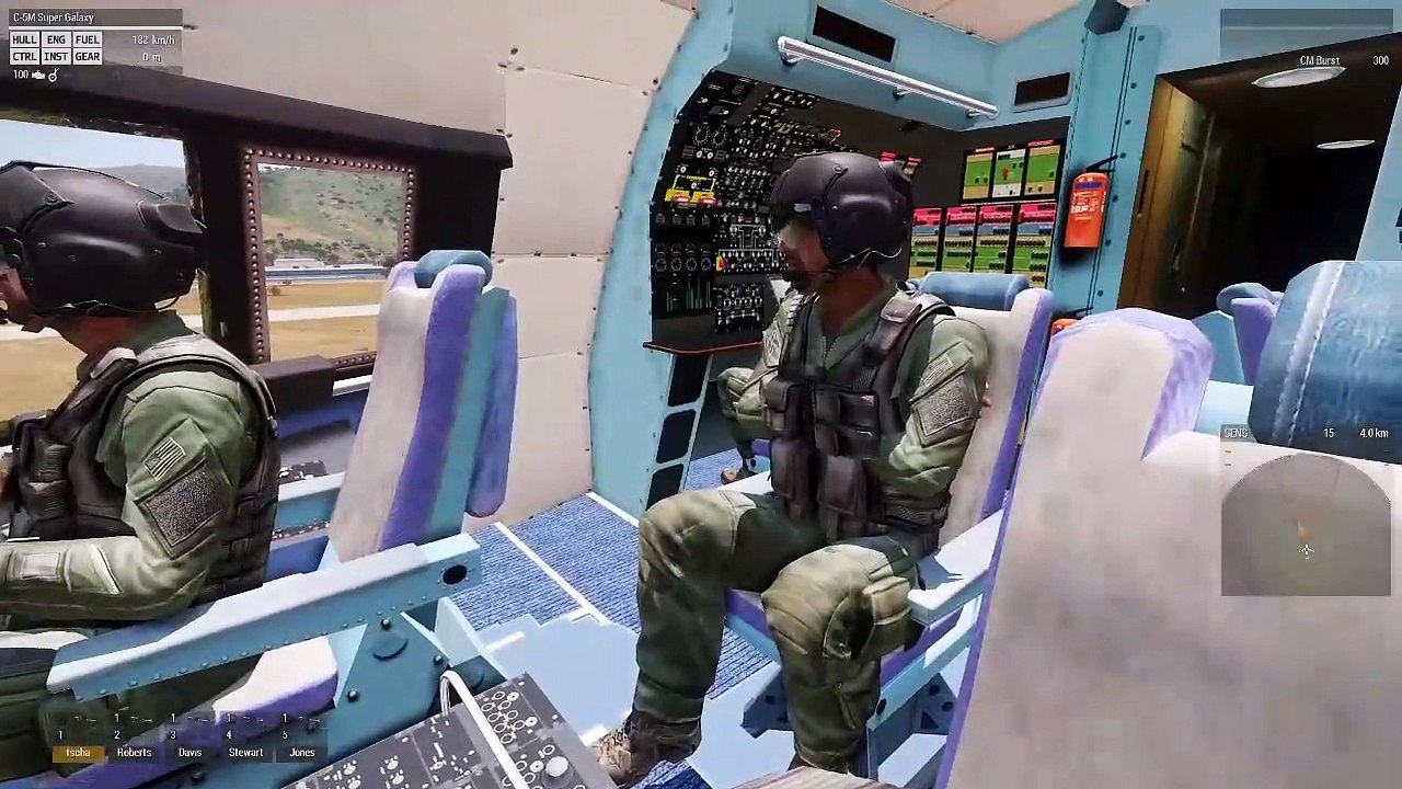 C 5M Super Galaxy in Arma3 fliegen