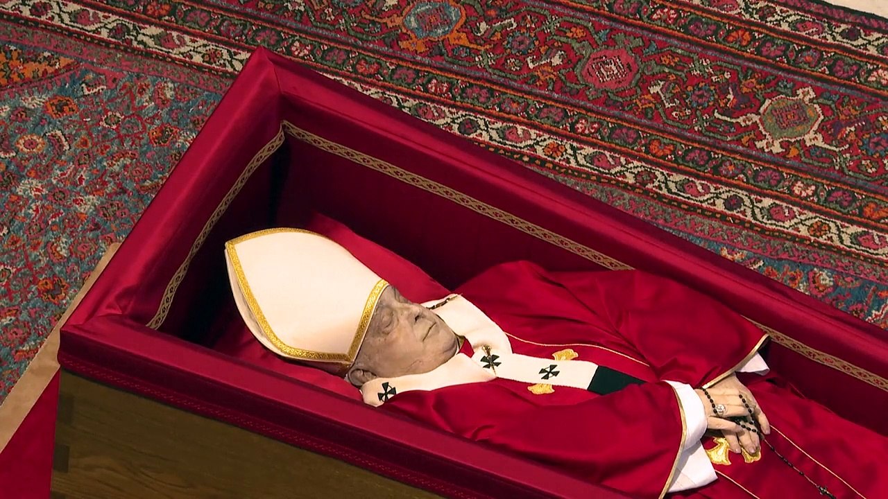 So lief Franziskus' Einbalsamierung ab