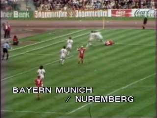BAYERN MUNICH - NUREMBERG - 1981 - SAISON 1981/1982 -
