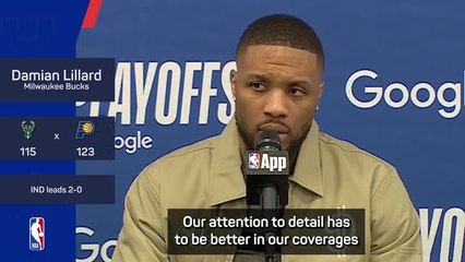 Lillard laments slow Bucks start as Pacers apply pressure