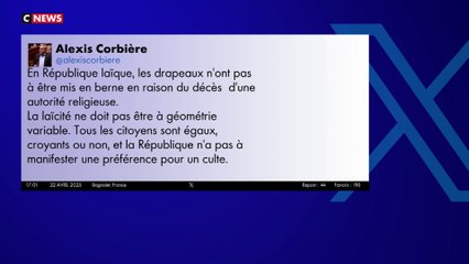 Drapeaux en berne : une polémique stérile ?