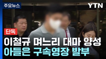 [단독] 경찰 "이철규 며느리도 대마 양성 반응"...아들은 구속영장 발부 / YTN
